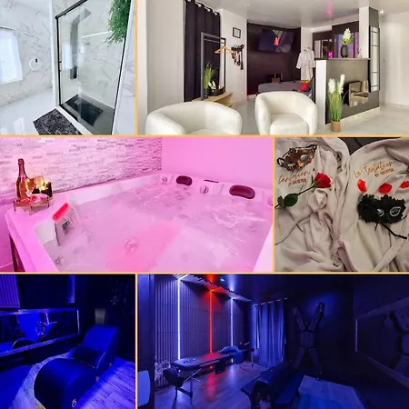 Apartman Dalikyda La Tentation Jacuzzi Cinéma élégant Le Havre