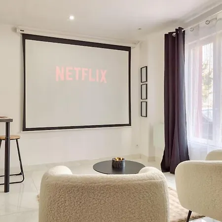 Apartman Dalikyda La Tentation Jacuzzi Cinéma élégant Le Havre